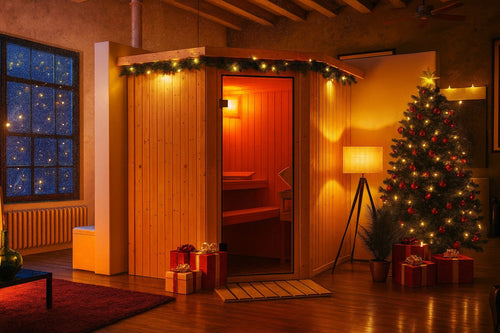 Sauna zu Weihnachten