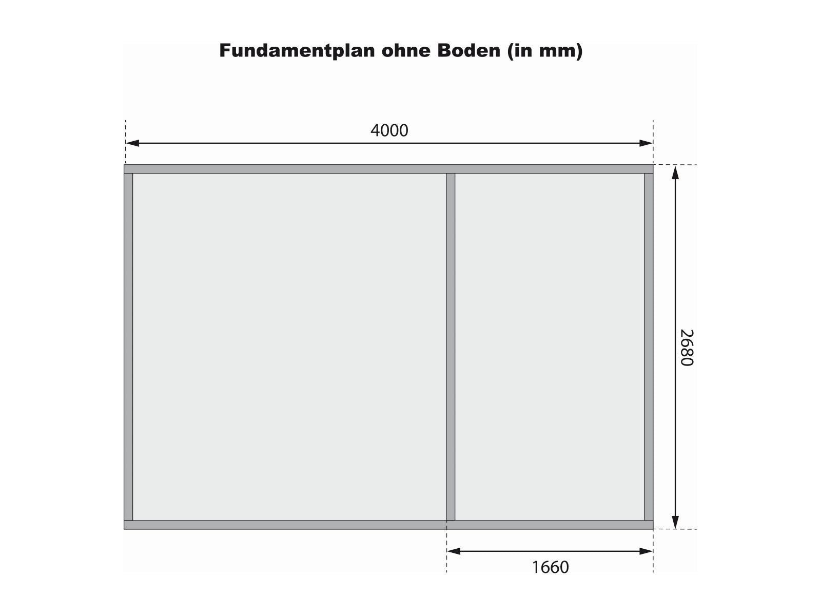 Karibu Systemhaus Mühlentrup 2 naturbelassen 19 mm