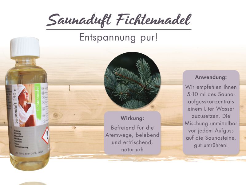 Karibu Sauna Aufgusskonzentrat Fichtennadel