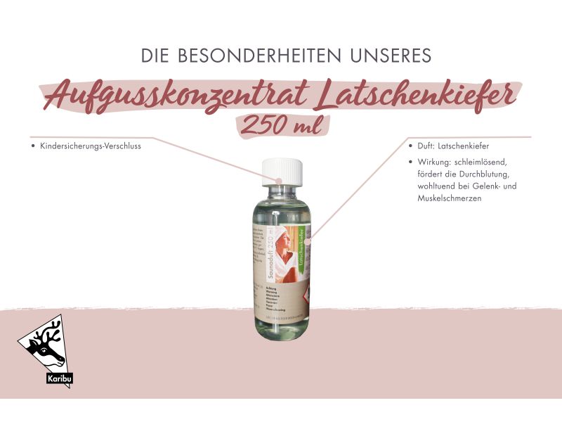 Karibu Sauna Aufgusskonzentrat Latschenkiefer