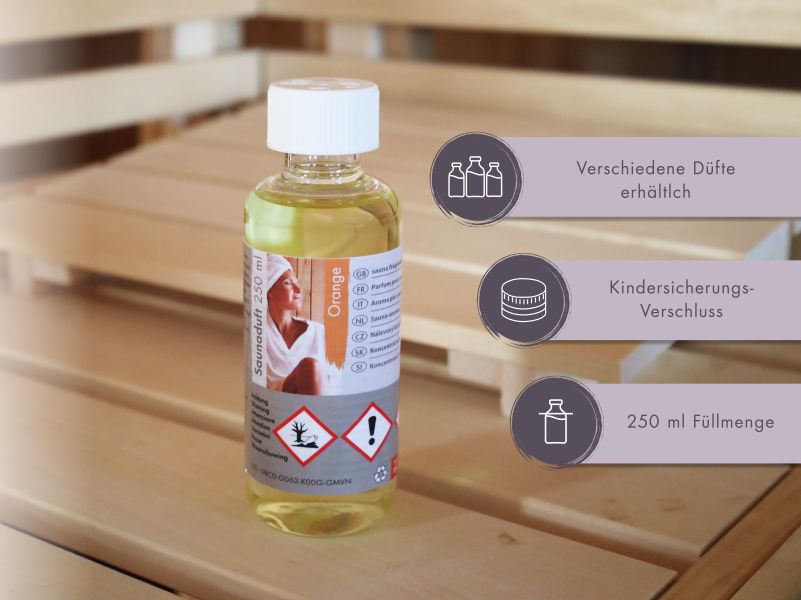 Karibu Sauna Aufgusskonzentrat Orange