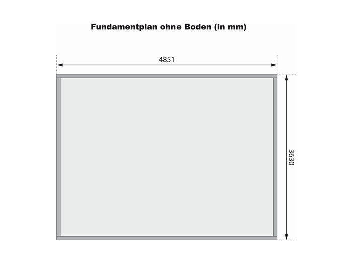 Karibu Gartenhaus Radeburg 4 natur 38 mm