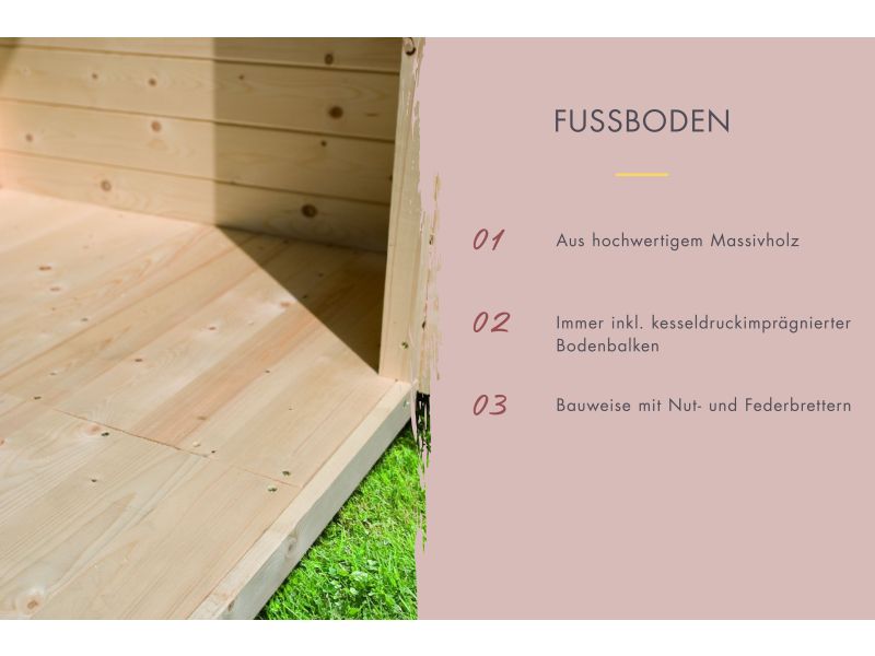 Karibu Fasssauna Asymmetrisch 1, inkl. 9 kW Bioofen ext. Steuerung