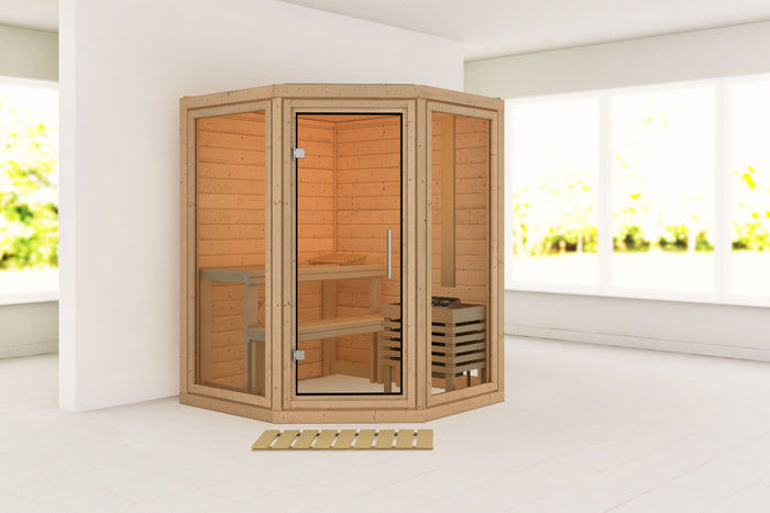 Karibu Sauna Yuma 38 mm