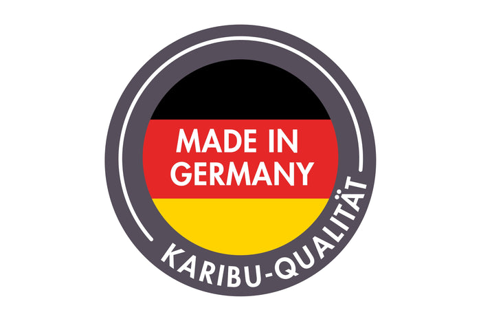 Karibu Sauna Yuma 38 mm, inkl. 9 kW Ofen integr. Steuerung