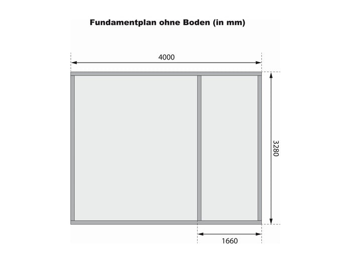 Karibu Systemhaus Mühlentrup 3 naturbelassen 19 mm