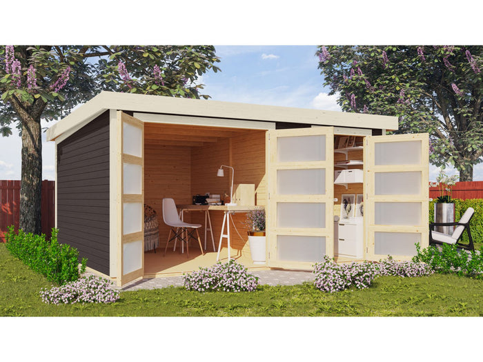 Karibu Systemhaus Mühlentrup 3 terragrau 19 mm