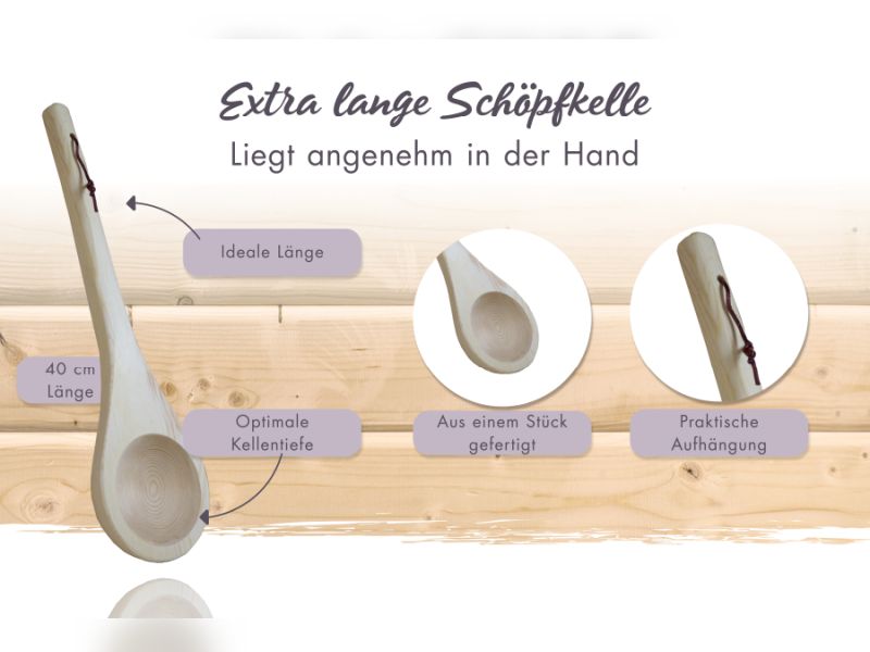 Karibu Saunazubehör-Set Classic 6-teilig