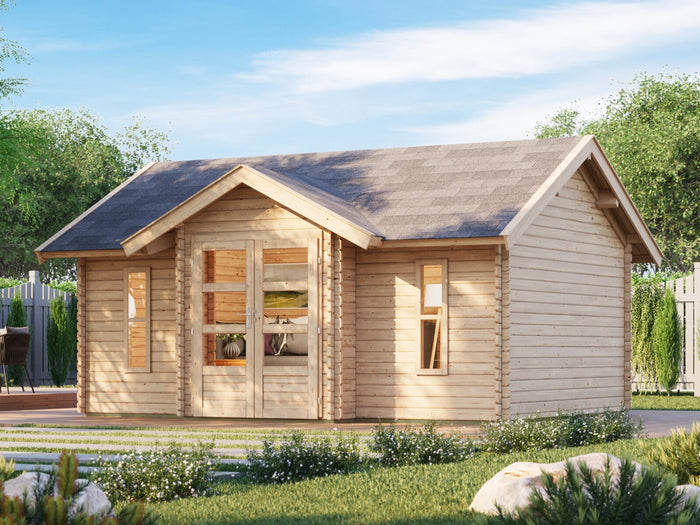 Karibu Gartenhaus Nordland 38 mm