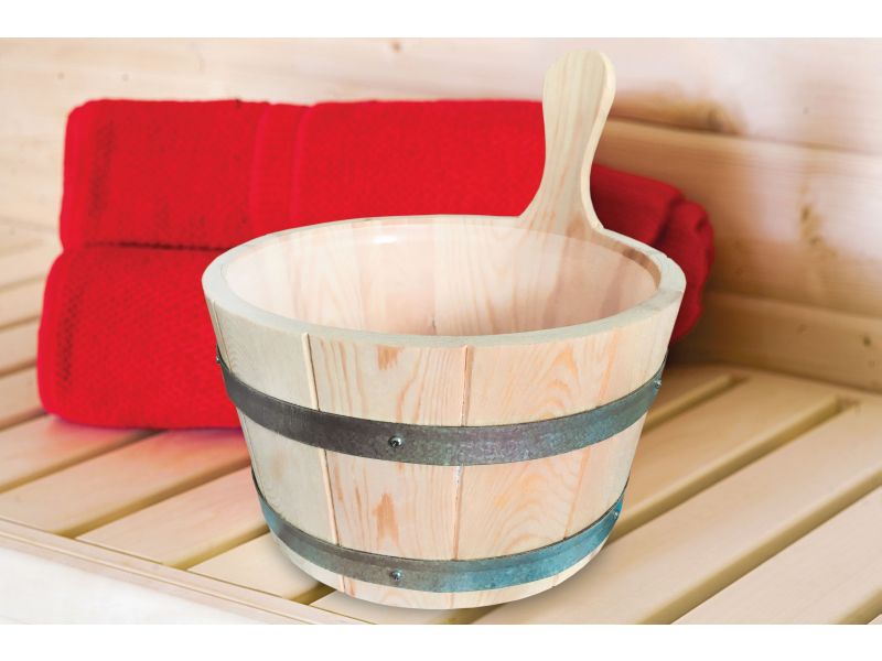 Karibu Sauna Aufgusskübel