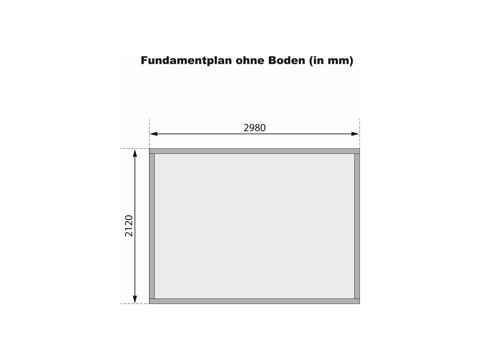 Karibu Gartenhaus Askola 4 natur 19 mm