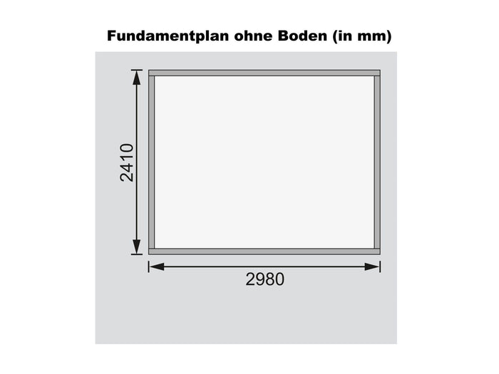 Karibu Gartenhaus Askola 5 natur 19 mm