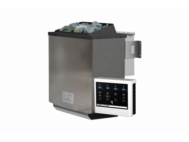 Karibu Bio-Kombiofen 9,0 kW externe Steuerung Easy und Steine