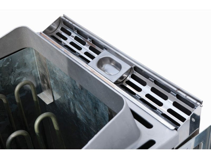 Karibu Bio-Kombiofen 9,0 kW externe Steuerung Easy und Steine