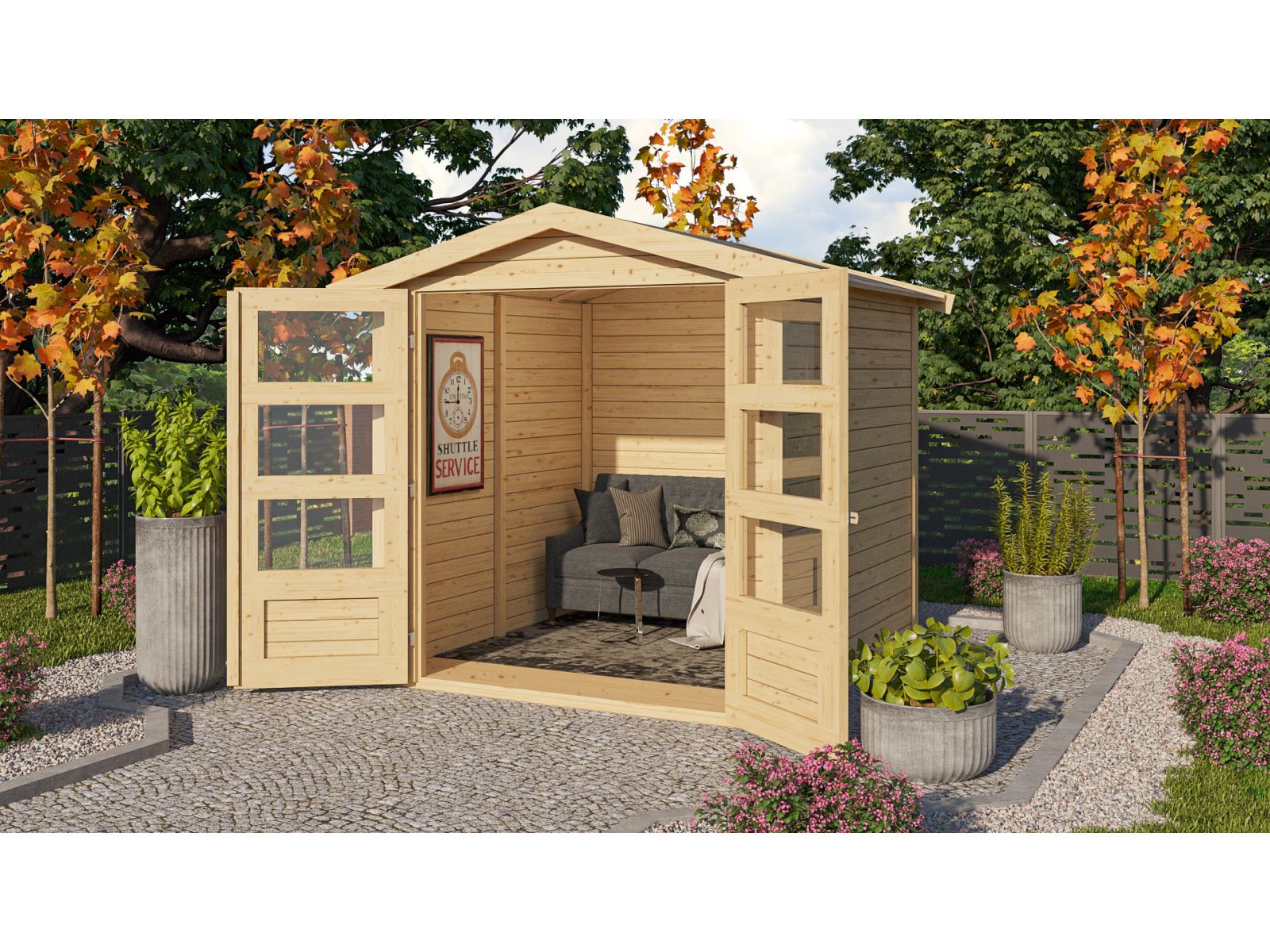 Karibu Gartenhaus Amberg 2