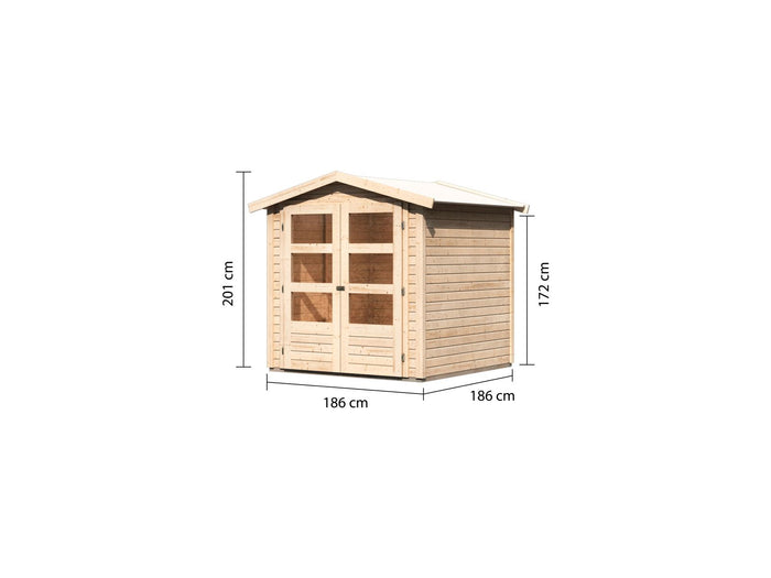 Karibu Gartenhaus Amberg 2