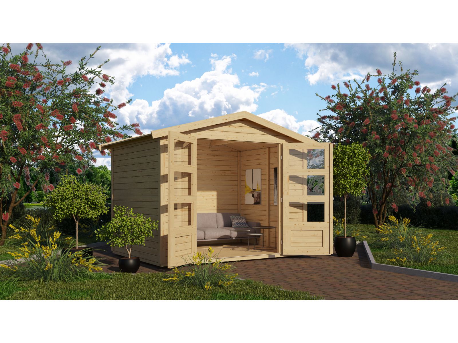 Karibu Gartenhaus Amberg 3