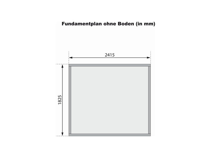 Karibu Gartenhaus Amberg 3