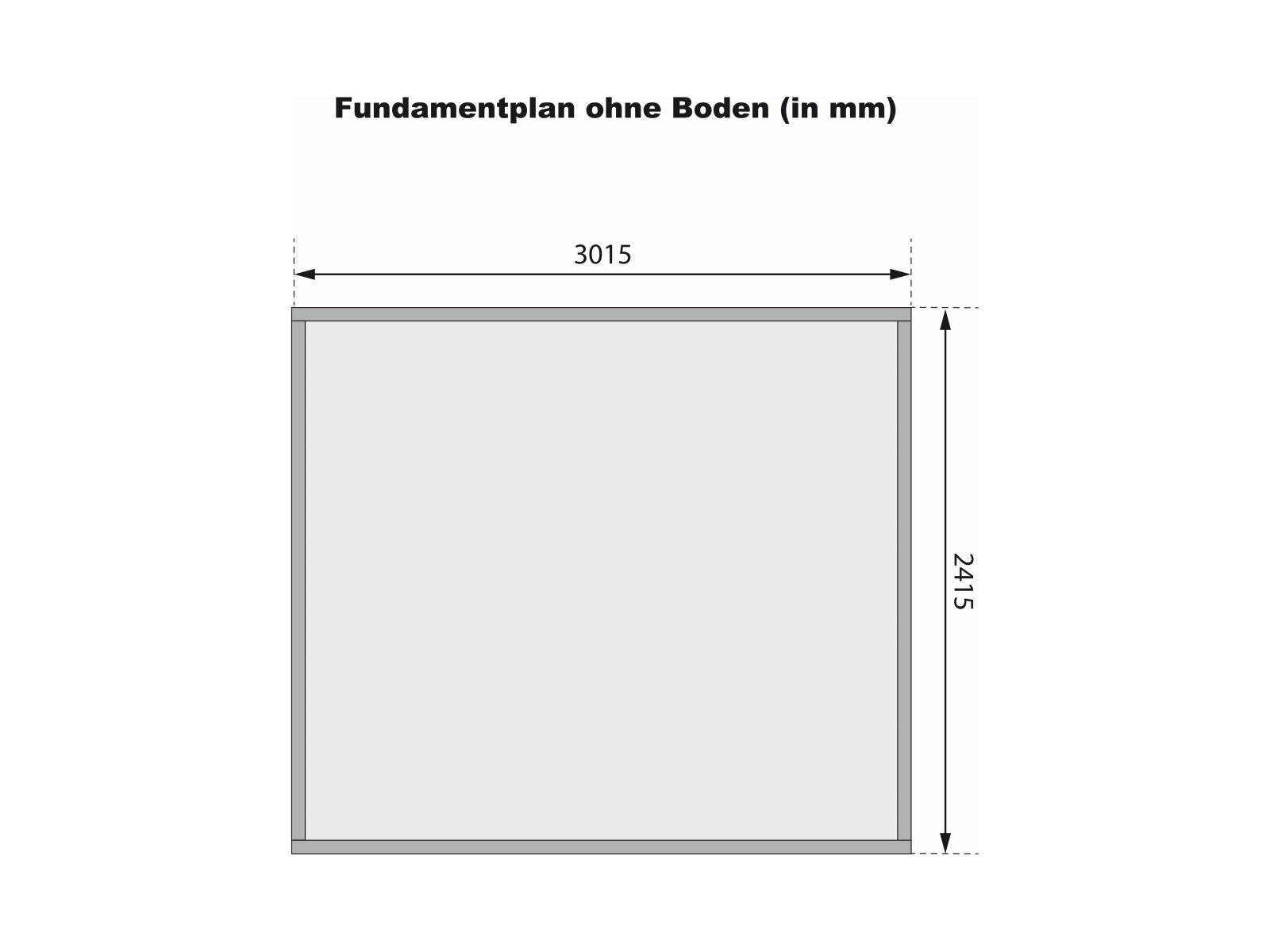 Karibu Gartenhaus Stockach 5 in terragrau