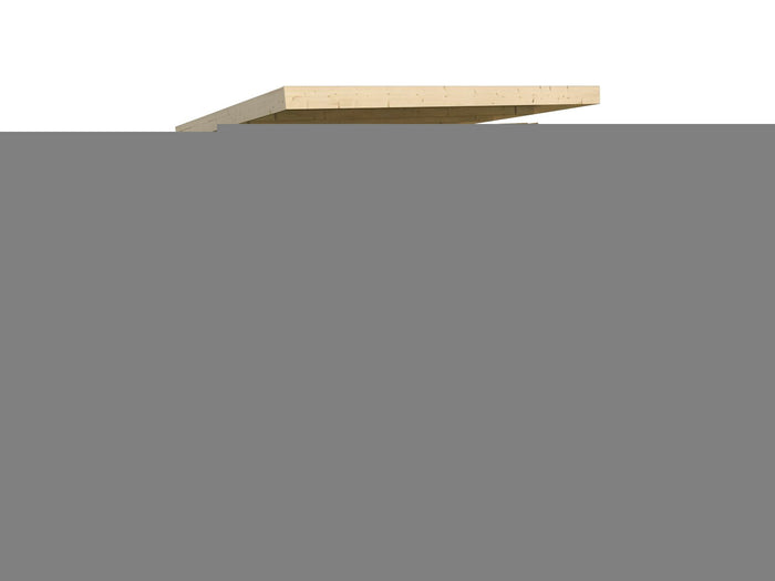 Karibu Gartenhaus Kandern 7 in terragrau 28 mm