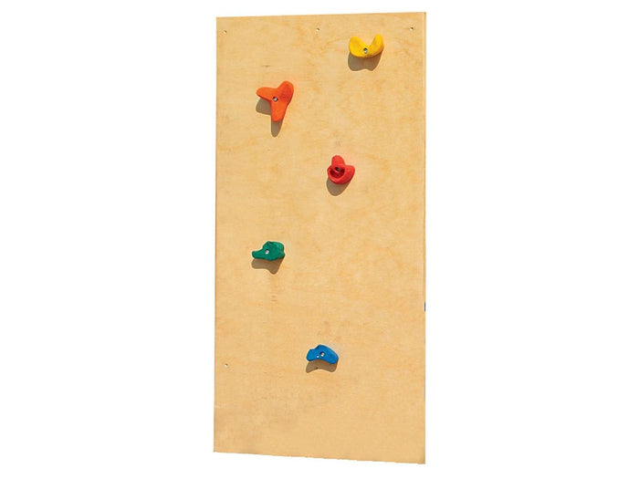 Karibu Spielturm Luis Satteldach + Rutsche rot + Doppelschaukel + Kletterwand