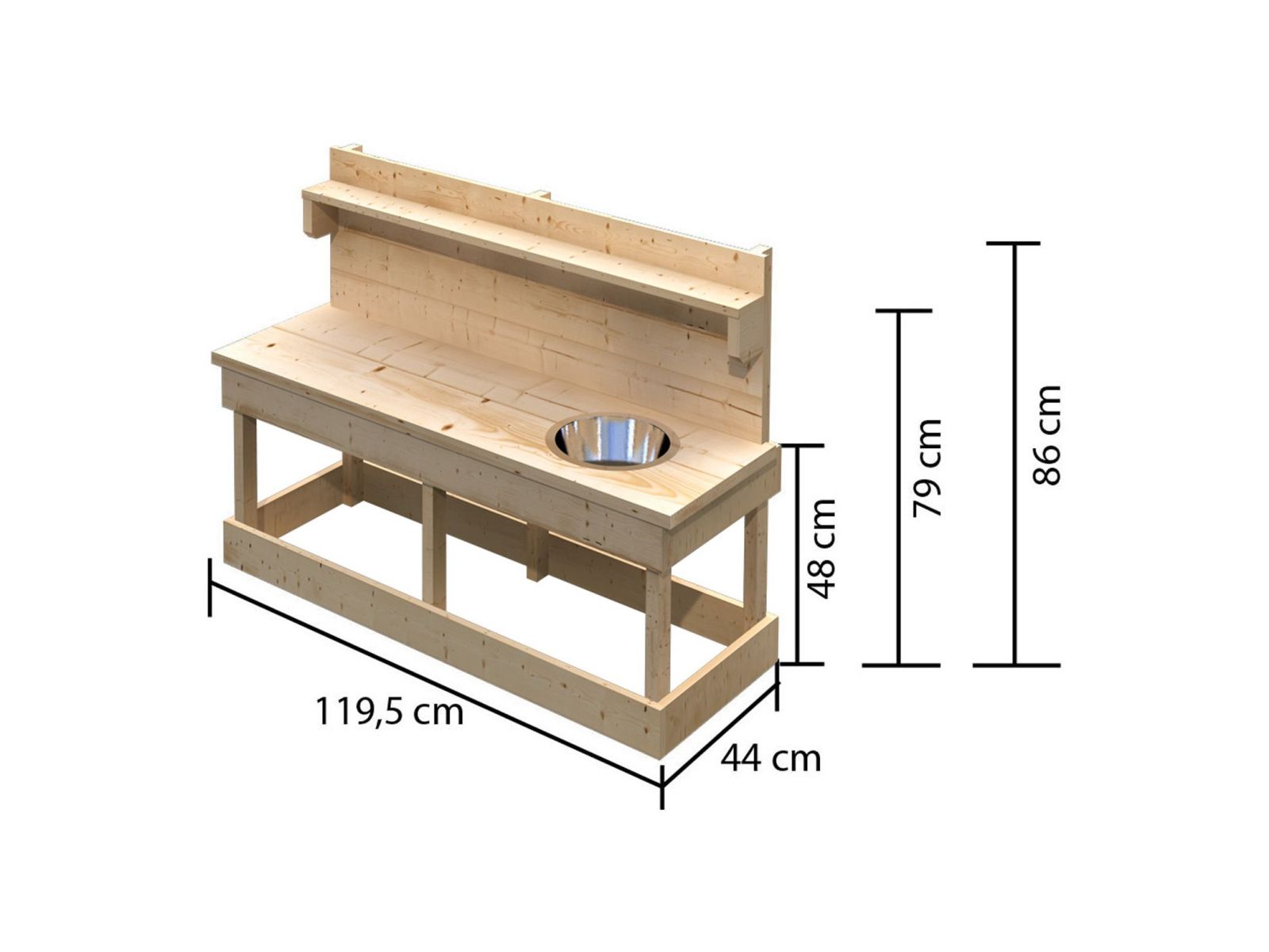 Karibu Matschküche Sandy