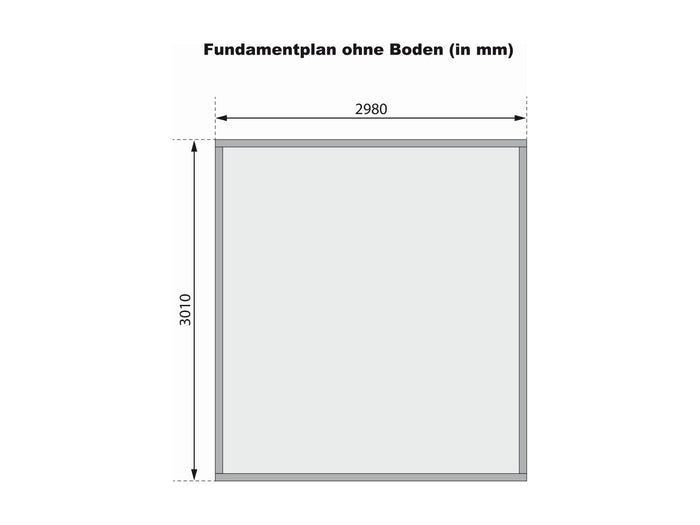 Karibu Gartenhaus Askola 6 terragrau 19 mm