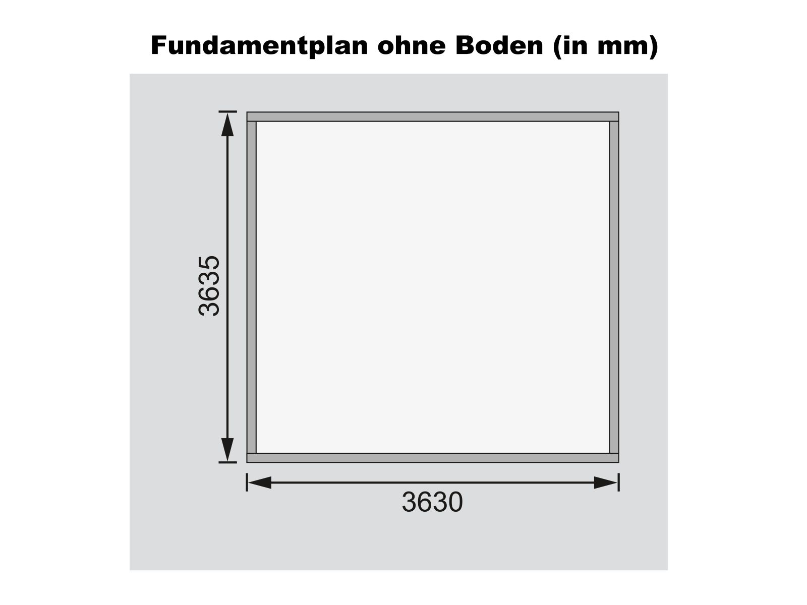 Karibu Gartenhaus Northeim 5 natur 38 mm