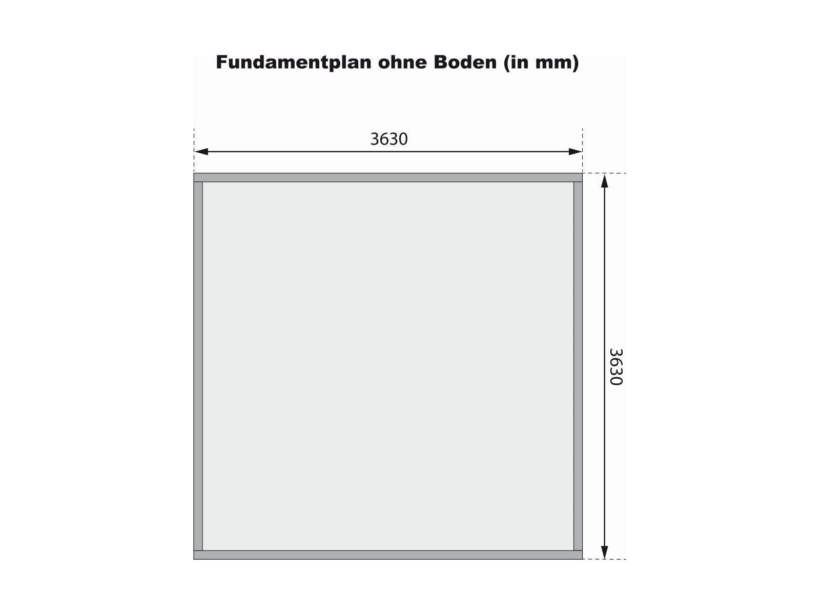 Karibu Gartenhaus Northeim 5 terragrau 38 mm