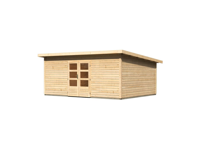 Karibu Gartenhaus Northeim 6 natur 38 mm