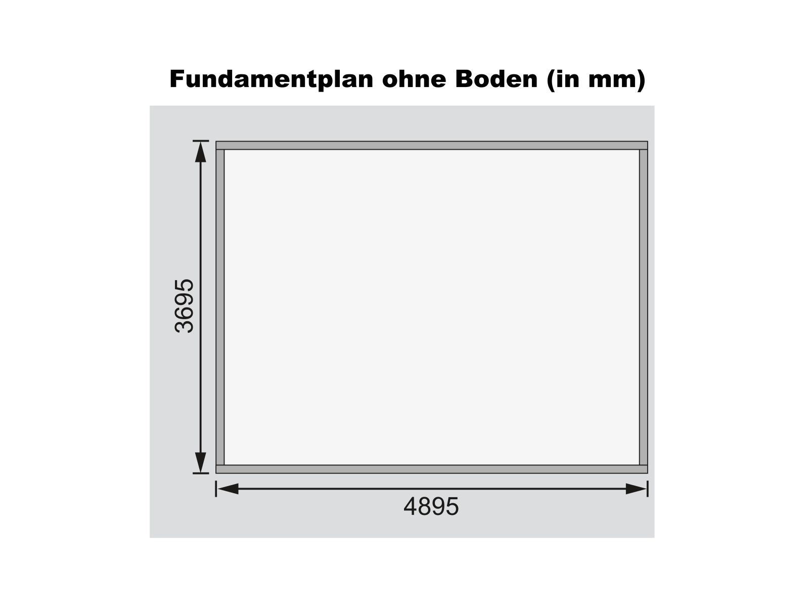 Karibu Gartenhaus Northeim 6 natur 38 mm