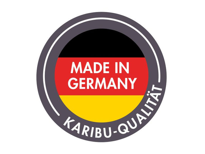 Karibu Blockbohlengarage 40 mm natur