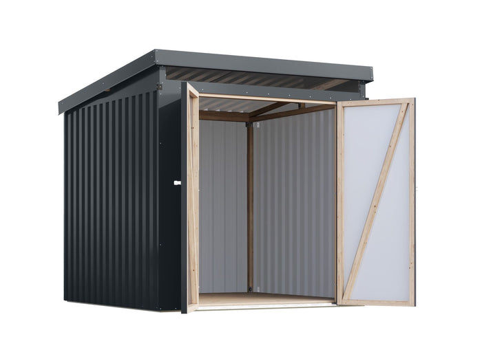 Karibu Metallgerätehaus Iridium 2, Anthrazit