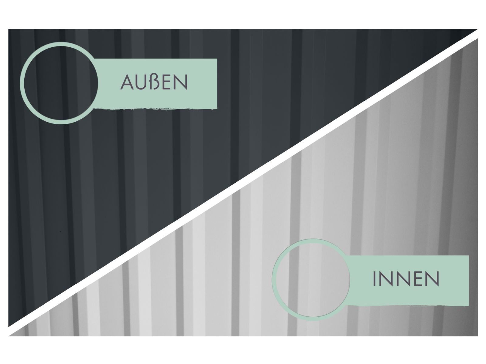 Karibu Metallhaus Aurum 3,5 in Anthrazit