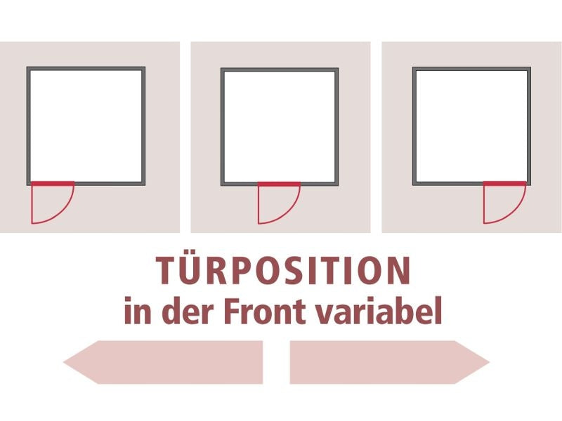 Bodin - Karibu Sauna ohne Ofen - mit Dachkranz -