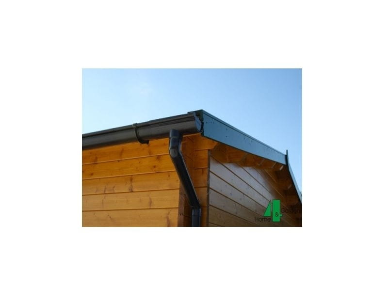 Ergänzungsset K4B - 200 cm Satteldachverlängerung weiß