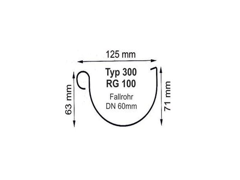 Ergänzungsset K5B - 300 cm Satteldachverlängerung weiß
