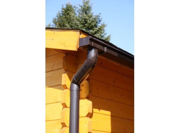 Fallrohrset F80 in anthrazit