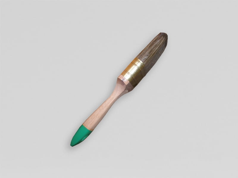 Flachpinsel 100 Orel Mix Borsten und Holzgriff