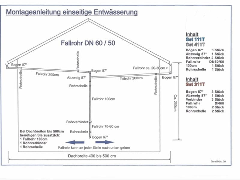 Folienflansch aus ABS Kunststoff- für Fallrohre aus Kunststoff, Durchmesser 60 mm