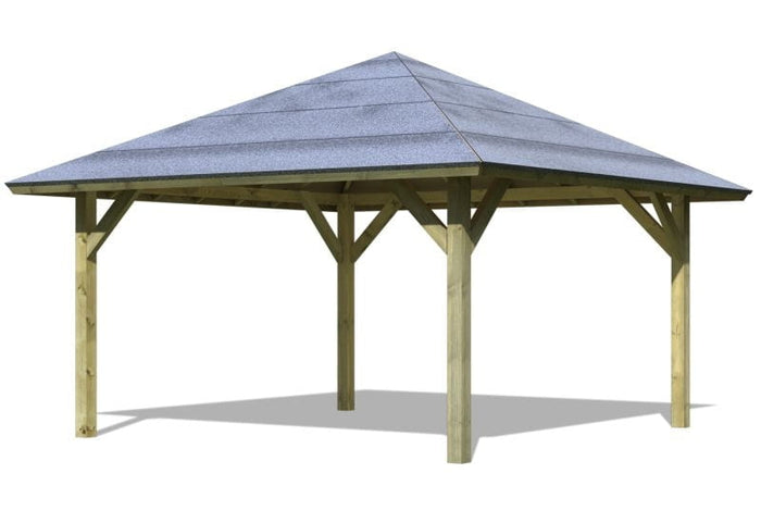 Karibu 4-Eck Pavillon Classic Holm 1 kdi
