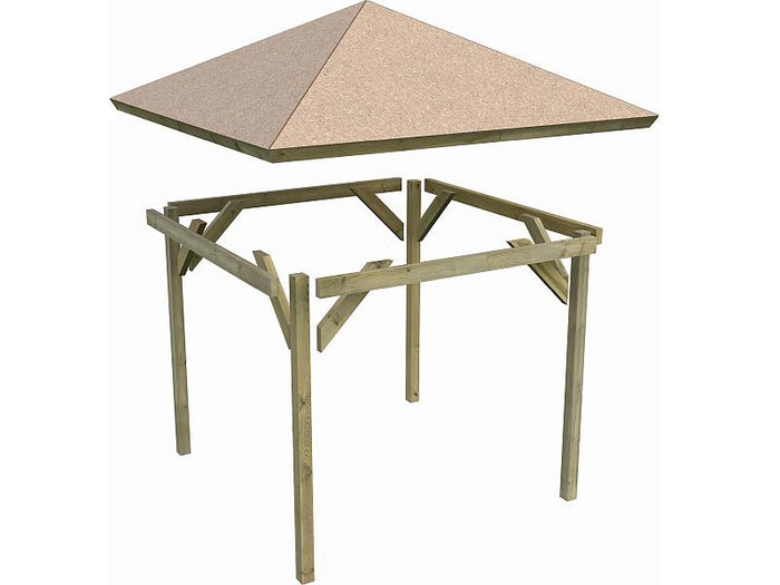 Karibu 4-Eck Pavillon Eco Cordoba