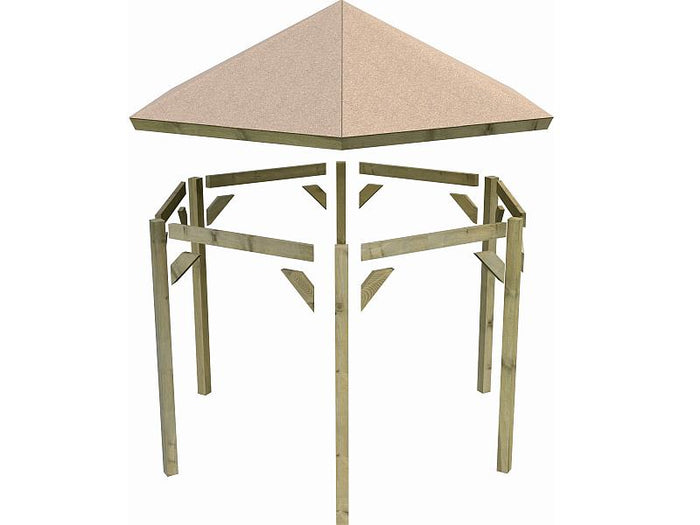 Karibu 4-Eck Pavillon Eco Sevilla