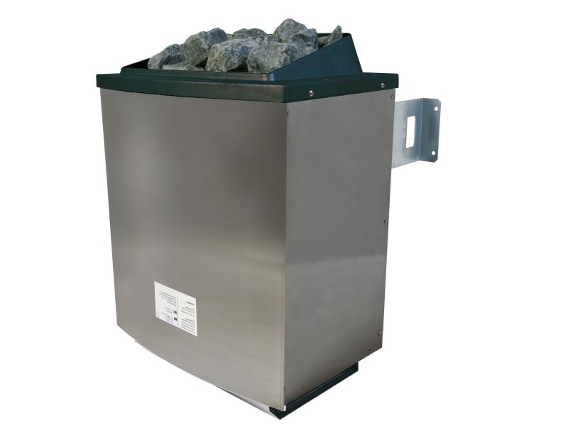 Karibu 9,0 kW Saunaofen Grundkörper für externe Steuerung und Steine