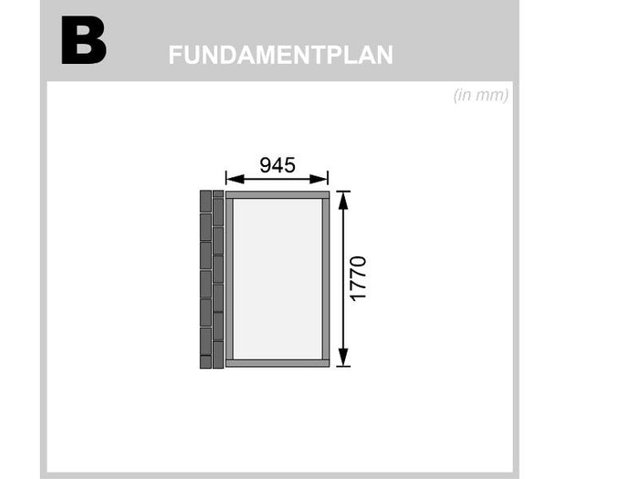 Karibu Anlehngartenhaus Görlitz natur 19 mm