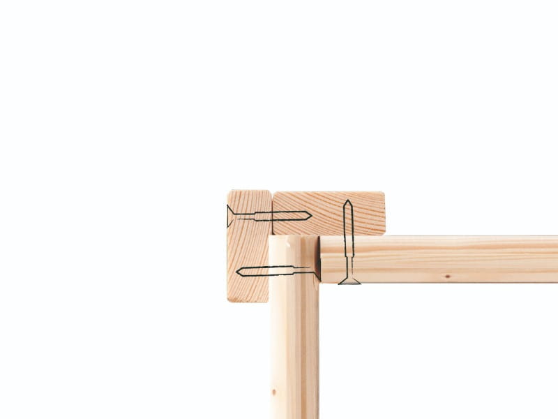 Karibu Anlehngartenhaus Görlitz terragrau 19 mm