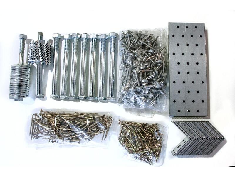 Karibu Beschlagbeutel Doppelcarport ECO 1