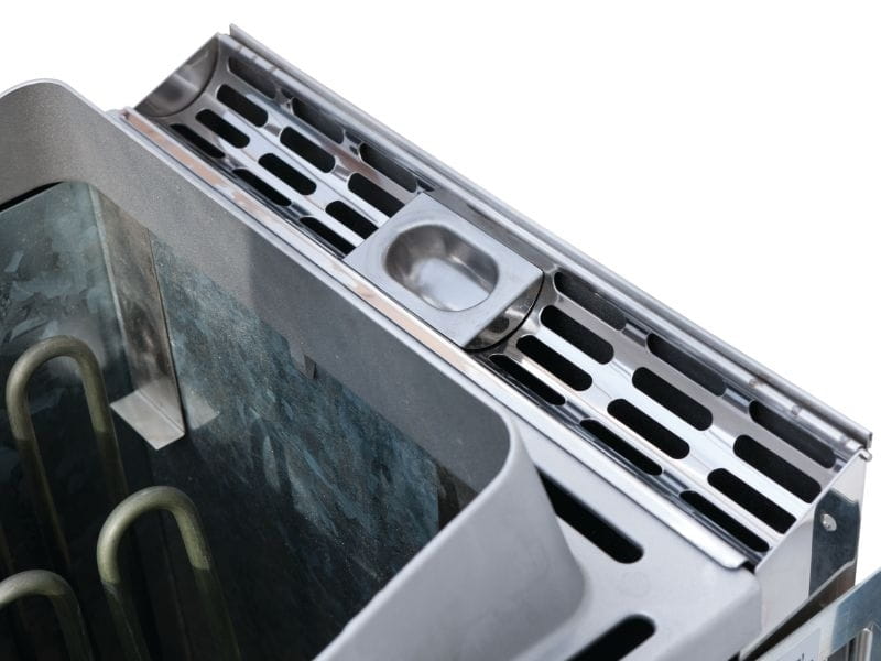 Karibu Bio-Kombiofen 9,0 kW externe Steuerung Easy und Steine