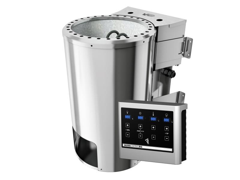 Karibu Bio-Saunaofen Plug & Play 3,6 kW externe Steuerung steckerfertig