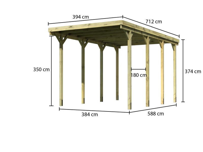 Karibu Caravan Carport KDI